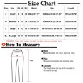 thumbnail image 3 of LLYwey Scrub Pants for Women Ladies New Versatile High Waisted Straight Leg Leather Pants with Casual Pockets Retro Leg Pants New Full Length Pants Trousers Regular Fitted Brown L, 3 of 7