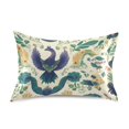 thumbnail image 7 of Yayeee Pillowcase King Size Set of 2 Satin Wrinkle Resistant Pillow Case, Green Animals Pattern, 7 of 7