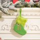 thumbnail image 5 of Adornos navideños, adornos navideños, regalos navideños, decoración navideña, calcetines navideños de punto con letras verdes, colgante para el hogar con nombre DIY, colgante de calcetines de tela tej, 5 of 5