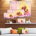thumbnail image 3 of Sunflower With Rainbow Light Effect - Floral Canvas Art Print, 3 of 4