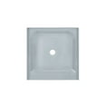 thumbnail image 2 of Voltaire 36" x 36" Single-Threshold, Center Drain, Shower Base in Grey, 2 of 8