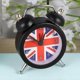 thumbnail image 2 of 1pc Union Flag Pattern Clock Desktop Alarm Clock Bedside Wake-up Device Mini Time Displayer for Home Dorm, 2 of 4