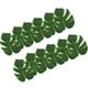 thumbnail image 1 of Billuyoard 12 Uds. De hojas artificiales impermeables y resistentes al desgaste, hojas de palma realistas reutilizables, hojas decorativas Artesanía L Billuyoard HA026162-03, 1 of 6