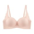 thumbnail image 6 of yillto Women's Lightly Padded Bra Tshirt Supportive Push up No Underwire Plus Size Seamless Bras, 6 of 6