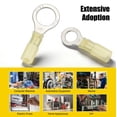 thumbnail image 6 of EverStart 8-Piece Heat Shrink Ring Wire Connectors for 12-10 Gauge, Yellow, 6 of 8