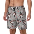 thumbnail image 2 of Gaeub Halloween Gnome Mens Swim Trunks Stretch Beach Shorts Quick Dry for Men Swim Shorts Swimwear with Pockets- 3X-Large, 2 of 9