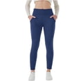 thumbnail image 2 of Maqroz Womens Leggings Thermal Fleece Lined High Waist Winter Warm Thick Stretch Active Workout Pants with Pockets, 2 of 8