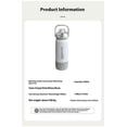 thumbnail image 3 of 18oz Stainless Steel Water bottles,Insulated Water Bottles,BPA Free-White 26-27s, 3 of 4
