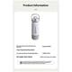 thumbnail image 3 of 18oz Stainless Steel Water bottles,Insulated Water Bottles,BPA Free-White 26-27s, 3 of 4