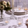 thumbnail image 3 of Juego de 24 velas votivas de cristal con portavelas DARJEN, 3 of 7
