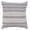 Gray/Ivory, variant on Harlow Hill Ariya Gray/Black Chevron Cotton Adult Decorative Throw Pillow Cover, 18" x 18"