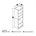 thumbnail image 4 of Bestar Pur 25W Closet Organizer in White - Engineered Wood, 4 of 11