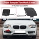 thumbnail image 2 of Tapa del gancho de remolque delantero del automóvil Unique Bargains para BMW F20 116i 118i 120i 125i M135i 2011-2015, tapa del gancho de remolque del parachoques No.51117292947, plástico gris, 1 Pc, 2 of 6