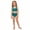 Green, variant on Teens Girls Swimsuits 2 Piece Bathing Suits Two Piece for Kids High Waist Bikini Rash Guard Swimsuit Bottoms with Sun Swimwear 7-8 Years