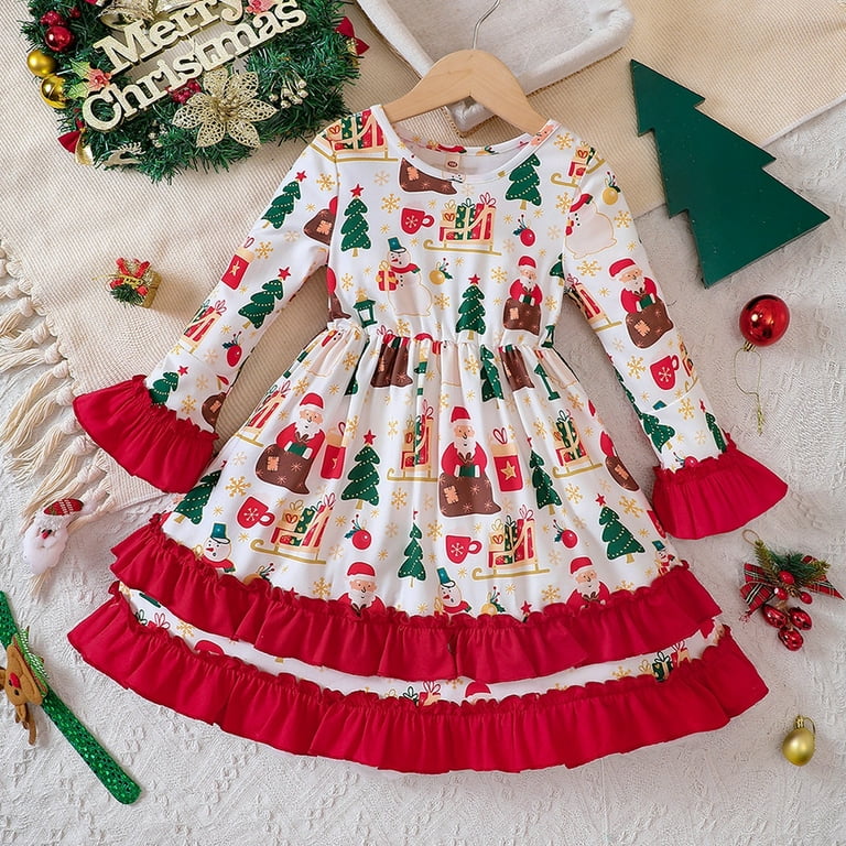 red christmas dress size 16 Bonnie Jean Girls 7-16 Red Lace Sleeve Sparkle Knit Dress