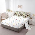 thumbnail image 5 of Homewish Big Bass Fish Twin Bedding Sets 7-Piece for Teens Female Men,Fishing Hunting Bedding Comforter Set Microfiber,Happy Camping Breathable Sheet Sets,Lightweight Room Decor,Reversible, 5 of 8