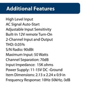 Blaupunkt 2-Channel High to Low Converter - HL18X