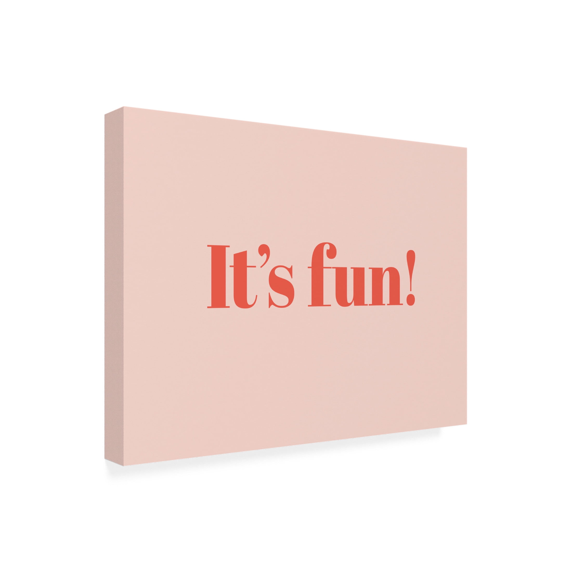 Trademark Fine Art Saskia Nickles It's Fun! Canvas Wall Art