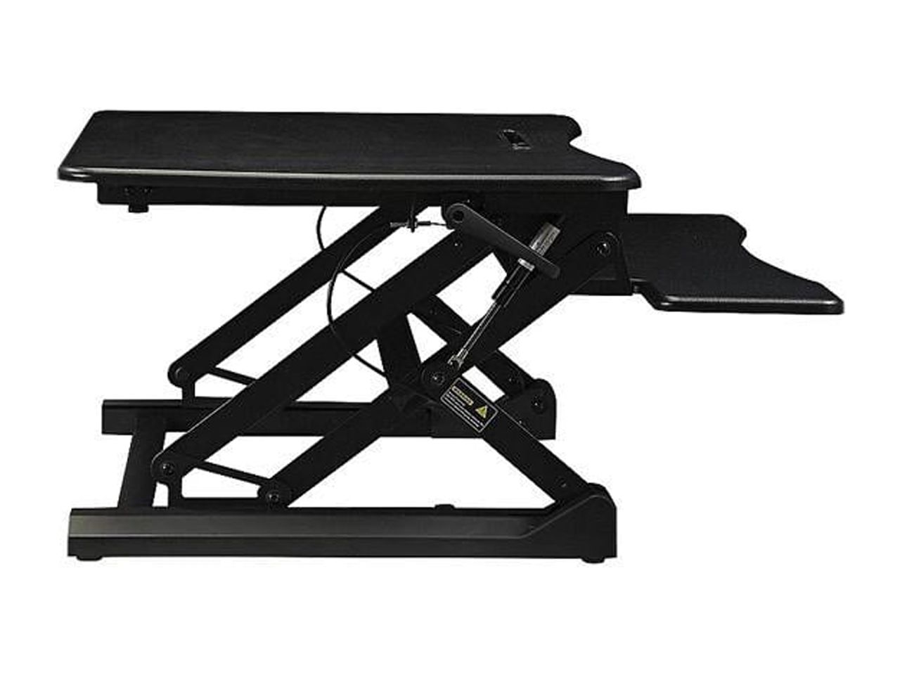 Universal Sit-to-Stand Desk Riser, Gas-Powered, 32", Black - image 3 of 4