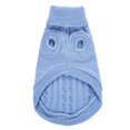 thumbnail image 3 of Nvzi -b Pet Dog Clothes Soft Thickening Warm Shirt Winter Puppy Sweater for Dogs (Light blue, S), 3 of 4