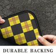thumbnail image 6 of Yellow and Black Checkerboard Checkered Pattern Door Rugs,Washable Non Slip Door Mats Indoor,Decorative Door Mats,Entry Mat Indoor for Entrance,Bedroom,Kitchen,Bathroom,30"x17", 6 of 6