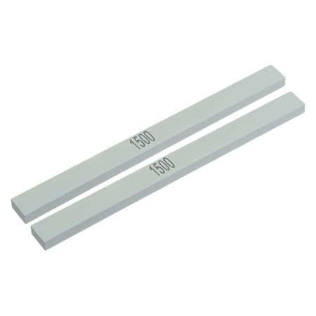 

Uxcell Sharpening Stones 1500 Grit Green Silicon Carbide Polishing Stone Whetstone 2 Pack