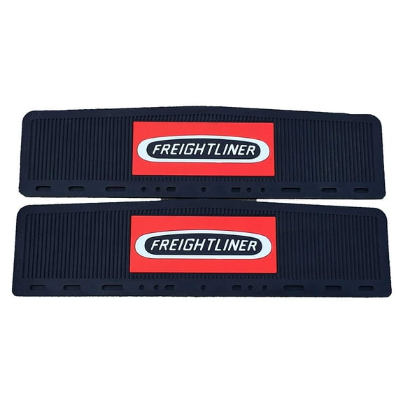Freightliner Trucks 6" x 24" Semi Truck Rubber Mud Flap-Quarter Fender Flaps for All Freightliner Models