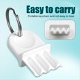 thumbnail image 5 of 18pcs Paper Towel Key Set,Universal Toilet Tissue Dispenser Key Replacement Paper Towel Holder Key with 18 Key Rings, 5 of 6