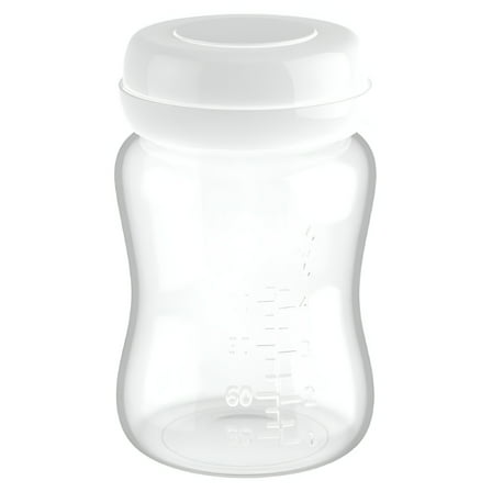 ACDANC Wide Mouth Breast Milk Storage Containers with Lids 6.35oz - Freezer Safe Breastmilk Storage Bottles