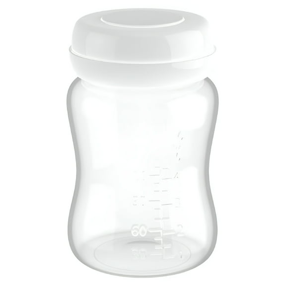 ACDANC Wide Mouth Breast Milk Storage Containers with Lids 6.35oz - Freezer Safe Breastmilk Storage Bottles