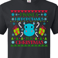 thumbnail image 4 of Inktastic I Want a Hippopotamus for Christmas Cute Ugly Sweater T-Shirt, 4 of 5