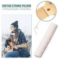 thumbnail image 4 of Tuerca de sillín de puente ranurado de hueso de ganado para guitarra acústica, accesorios de repuesto para instrumentos musicales portátiles de 12 cuerdas, 4 of 7