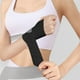 thumbnail image 5 of Estabilizador de soporte de muñequera para hombres y mujeres | Compresión ajustable para gimnasio de entrenamiento | Alivio de la tendinitis del túnel carpiano | Poliéster transpirable | Negro Gris, 5 of 6