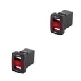 thumbnail image 2 of Sidaley de coche con reemplazo de adaptador de carga de coche LED dual USB para Corolla/Prado/Reiz, rojo, FTU Type2 NO2 Sidaley CBP172466, 2 of 6