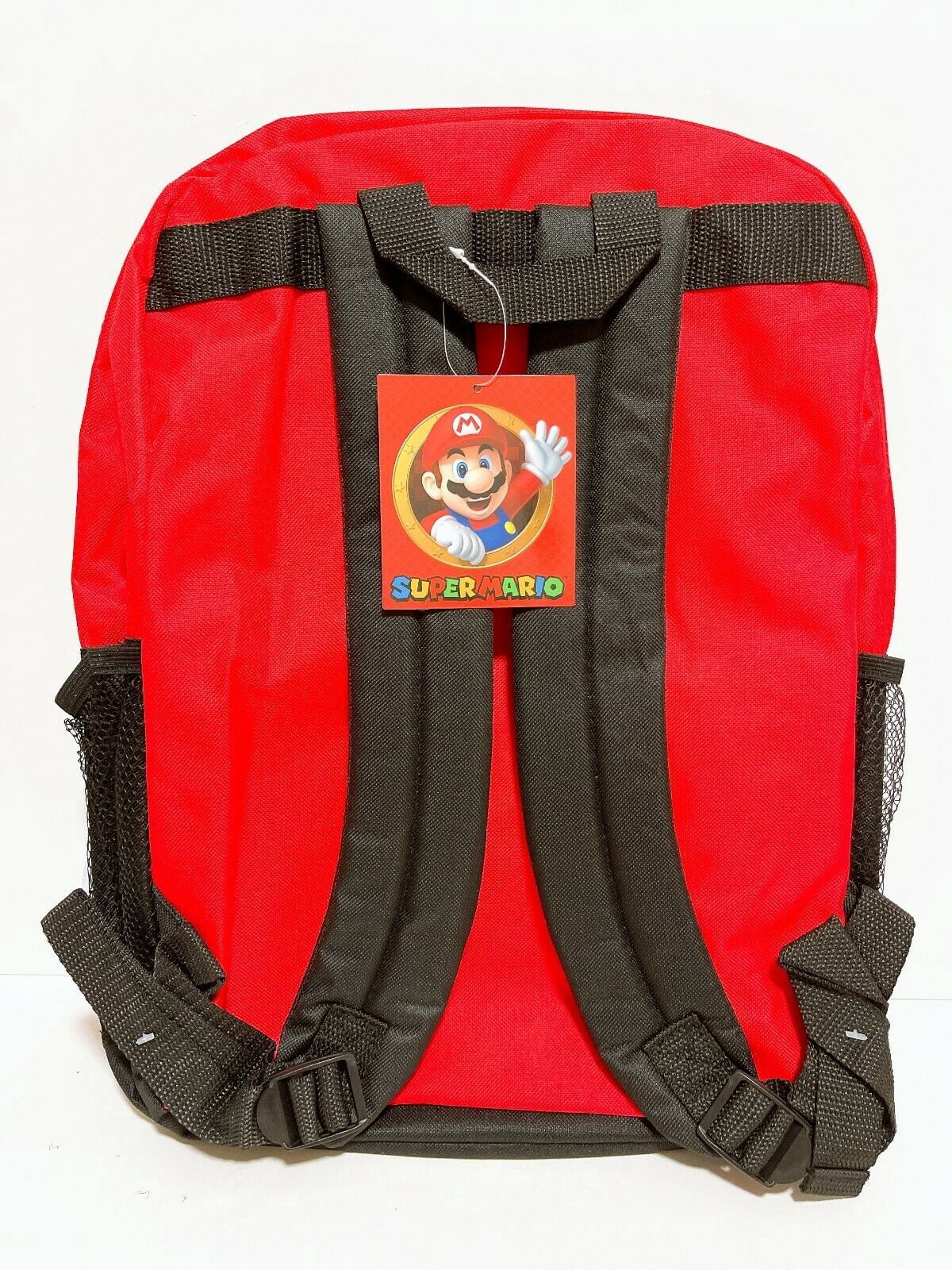 Super Mario Brothers School 16" Backpack Bookbag with Insulated Lunch Box Set