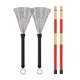 thumbnail image 2 of Juego De Baquetas De Tambor Cepillos De Alambre De Tambor Cepillos Retráctiles Varillas Rojas Bolsa De Almacenamiento De Baquetas De Tambor Para Amantes De La Música Acústica De Jazz Sweethay EL010451-00, 2 of 6