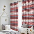 thumbnail image 5 of Blackout Kids Curtains,Red Christmas Deer and Snowflake Pattern Childrens Insulated Curtains Set Of 2,Bedroom Essentials,Toddler Room Decor 52"x84", 5 of 5