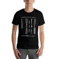thumbnail image 6 of Grunge Fairy Graphic T-Shirt for Men, Dirty Pixel Style Vintage Sprite Tee, Fantasy Punk Inspired Shirt Black-style M, 6 of 7