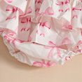 thumbnail image 6 of Baby Girl Fall Long Set Baby Girl Halloween Outfit Long Ruffle Sleeve Cute Letter little boo Print Romper & Ruffled Bloomers with Headband Socks 4-Piece Set, 6 of 6