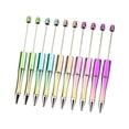 thumbnail image 3 of Beadable Pens DIY Set Christmas Decor Ball Pen for Classroom Journaling Pens Set Set B, 3 of 8
