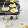 thumbnail image 2 of 2 Pack 4" Silicone Egg Rings,Non Stick Egg Ring for Frying Eggs,Kitchen Tools for Pancake Patties and English Muffin, 2 of 7