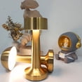 thumbnail image 1 of Lámpara de mesa nórdica con forma de hongo de metal y LED, lámpara de mesa con protección para los ojos, luz de noche para dormitorio, lámpara de mesa retro, lámpara de ambiente, luz de, 1 of 5