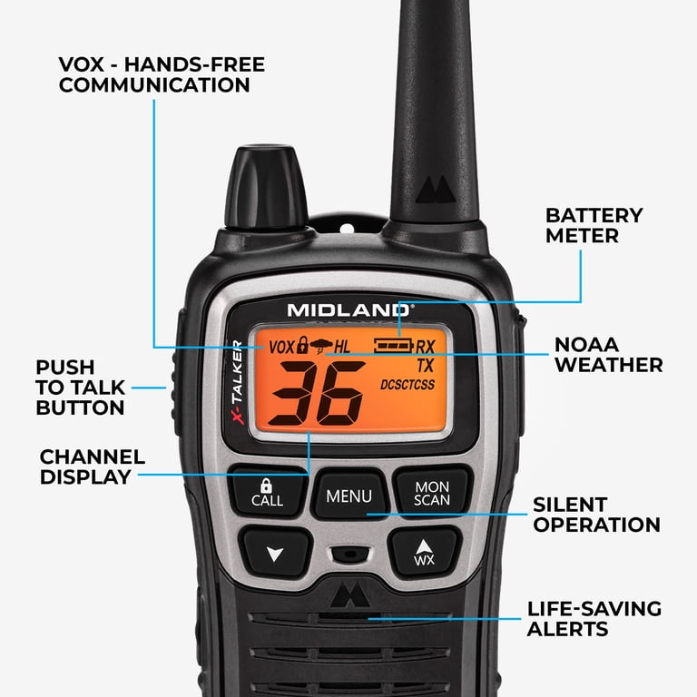 Midland X-Talker T71VP3 FRS Two-Way Radios Bundle photo 7