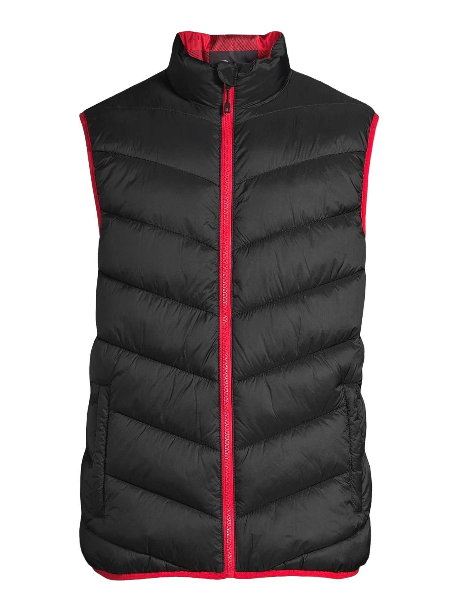 Swiss Tech Men's Reversible Puffer Vest, Up to Size 3XL - image 3 of 4