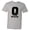 Heather Grey, variant on PleaseMeTeesâ„¢ Mens Ohio Otate Football With Buckeye Balls HQ Tee