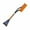 Orange, variant on Nkmbld Detachable Snow Shovel for Car, Ice Scraper and Extendable Snow Brush, Lightweight Emergency Snow Shovel for Driveway Car Home Garage, Orange
