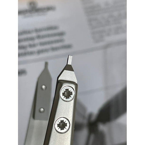 Bergeon 7825 Spring Bar Tweezers, Lug Removal Fitting Tool, Swiss