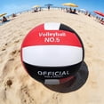 thumbnail image 4 of Balón de voleibol suave talla 5 para oficiales, para interiores y exteriores, ideal para entrenamiento en gimnasio o playa., 4 of 6