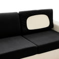 thumbnail image 4 of BToBackYard Elastic Sofa Covers Sets for Living Room Plush Furniture Corner Slipcovers Elasticated 2 and 3 Seater Couch Cushion Cover, 4 of 23