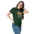 thumbnail image 3 of Chicken Witch T-Shirt, Halloween T-Shirt for Women (Forest Green, XL), 3 of 3